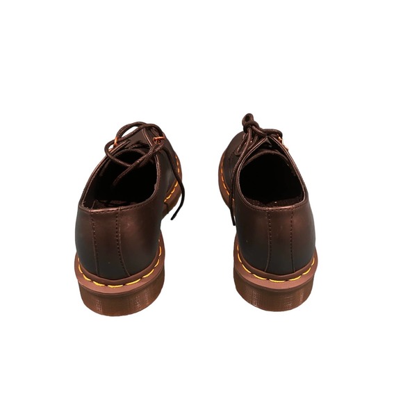 DR. MARTENS 1461 HARDWARE LEATHER size6 Rose Gold Ankle Shoes Boots main image 9